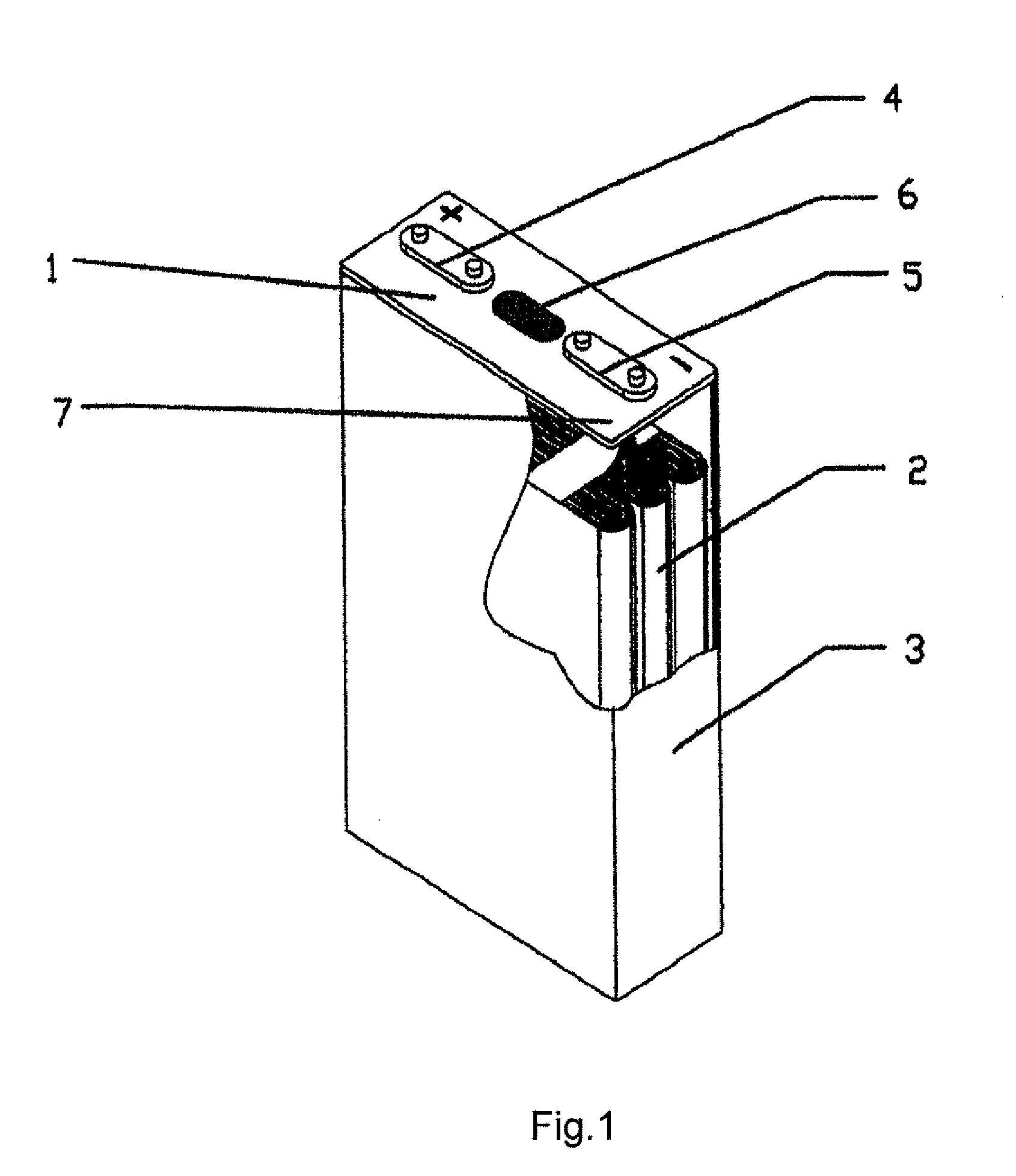 High Capacity Lithium Ion Secondary Battery with Metal Case