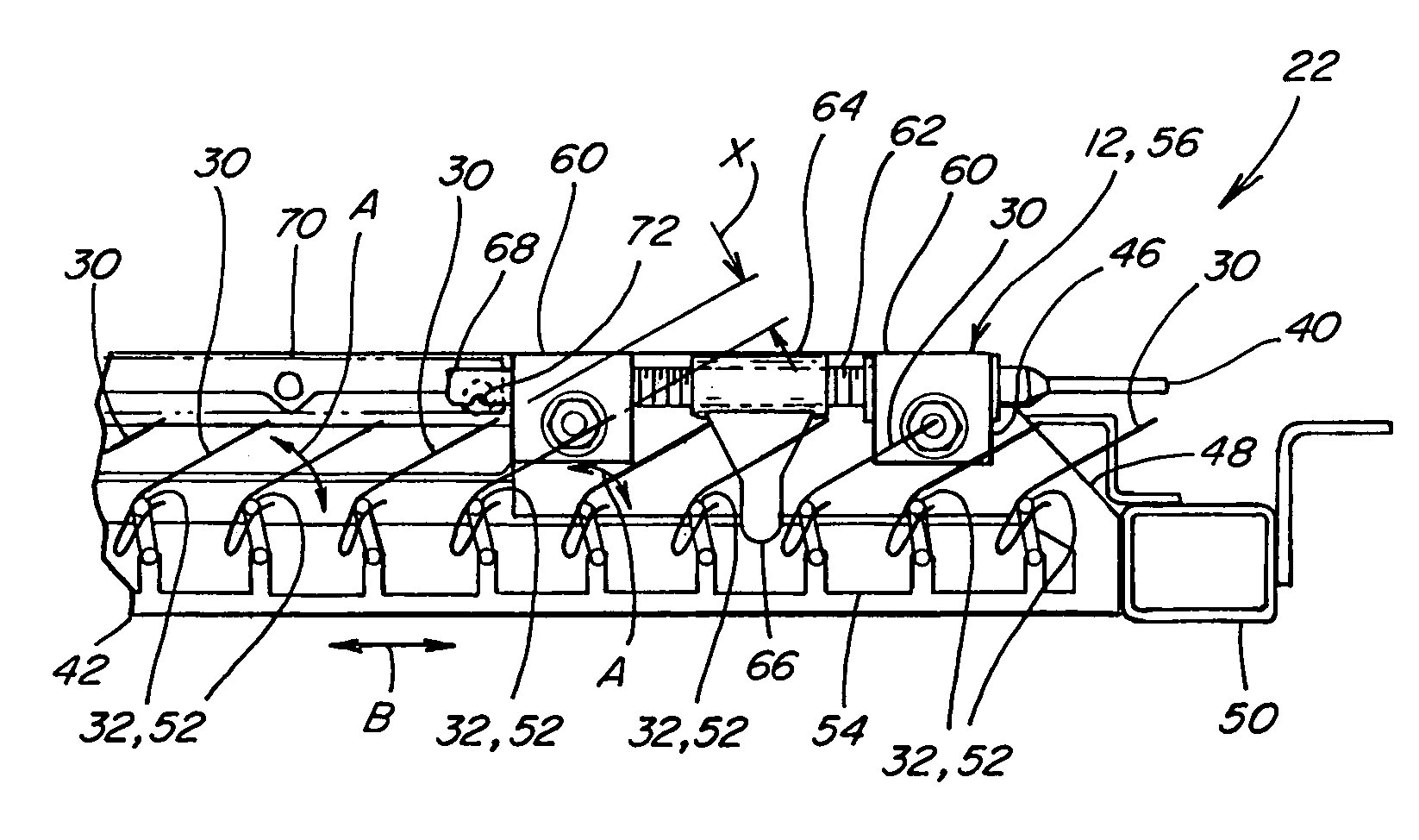 Sieve adjustment mechanism for an agricultural combine