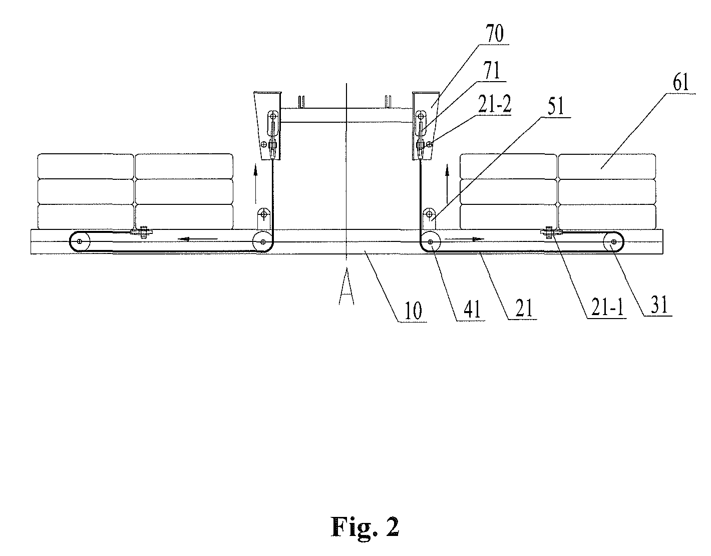 Counterweight loading and unloading device and movable crane