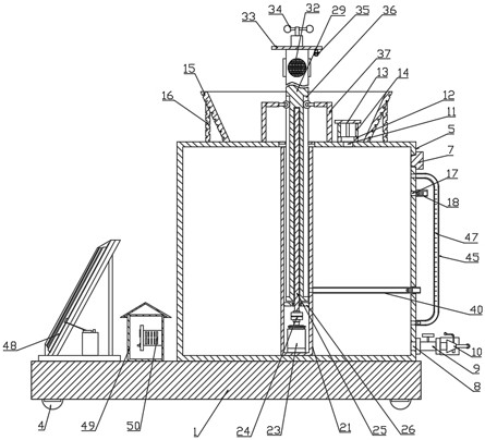 A lifting type intelligent traffic diversion device