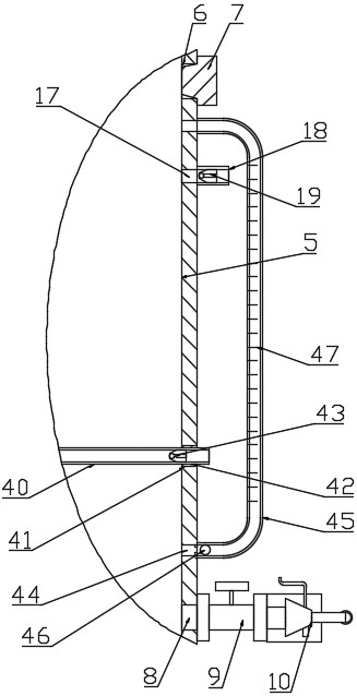 A lifting type intelligent traffic diversion device