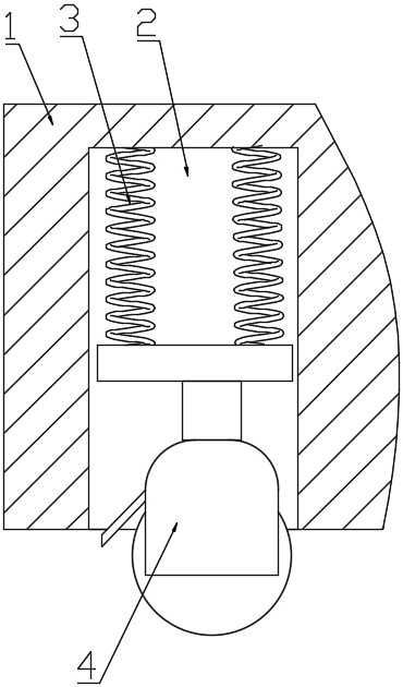 A lifting type intelligent traffic diversion device