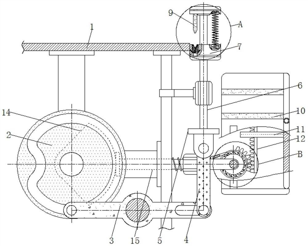 Printing material shearing, collecting and arranging device based on new materials