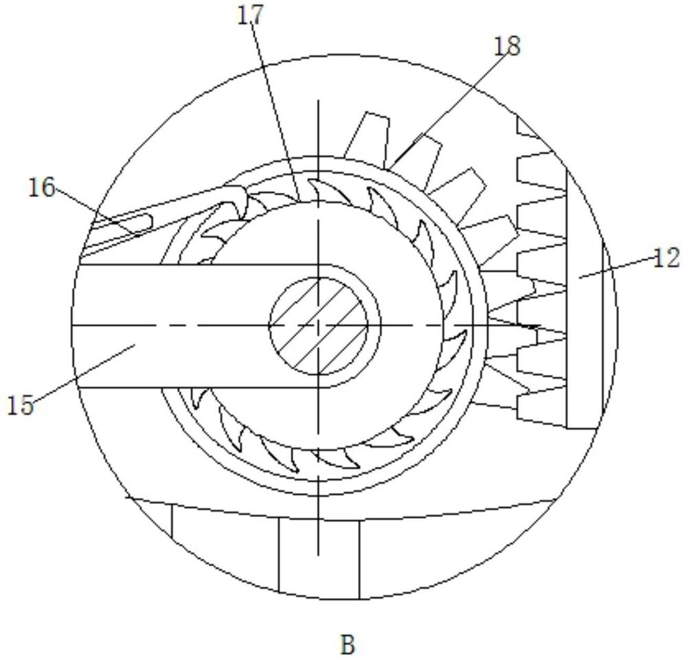 Printing material shearing, collecting and arranging device based on new materials