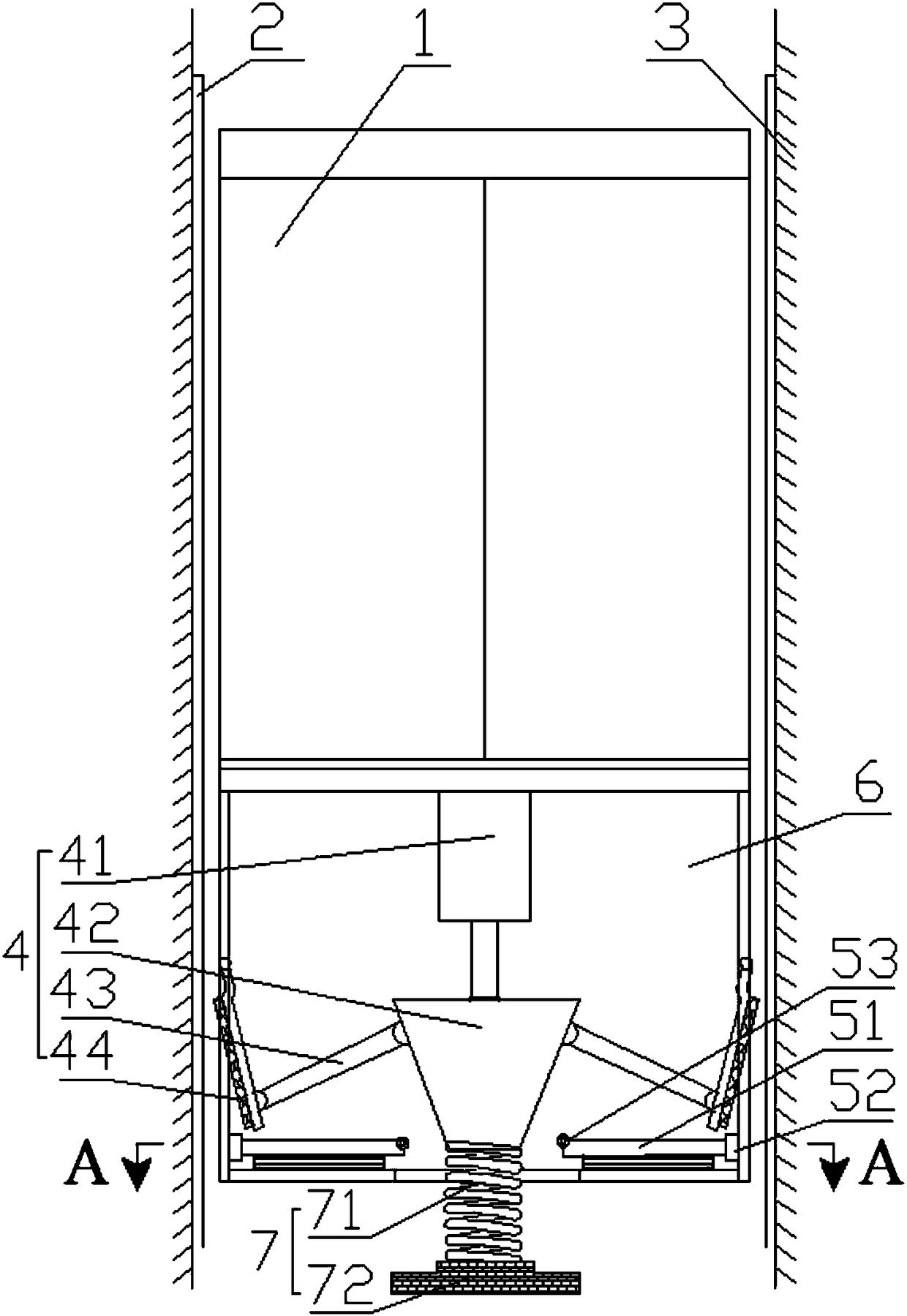 Lift car braking system