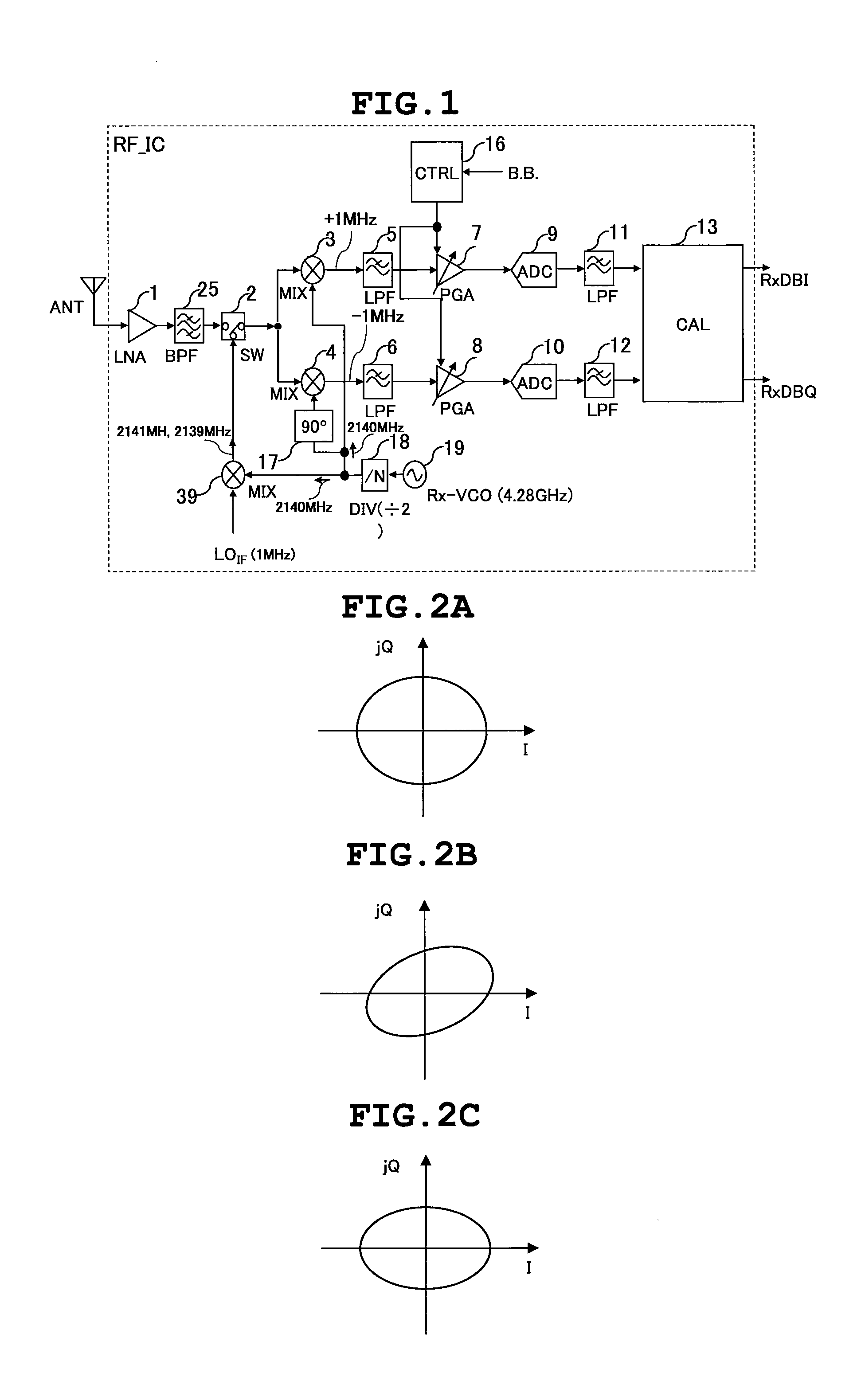 Integrated circuit and device for mobile communications