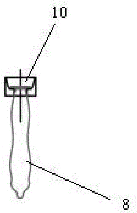 Condom queuing and rapid positioning device based on crank-slider mechanism