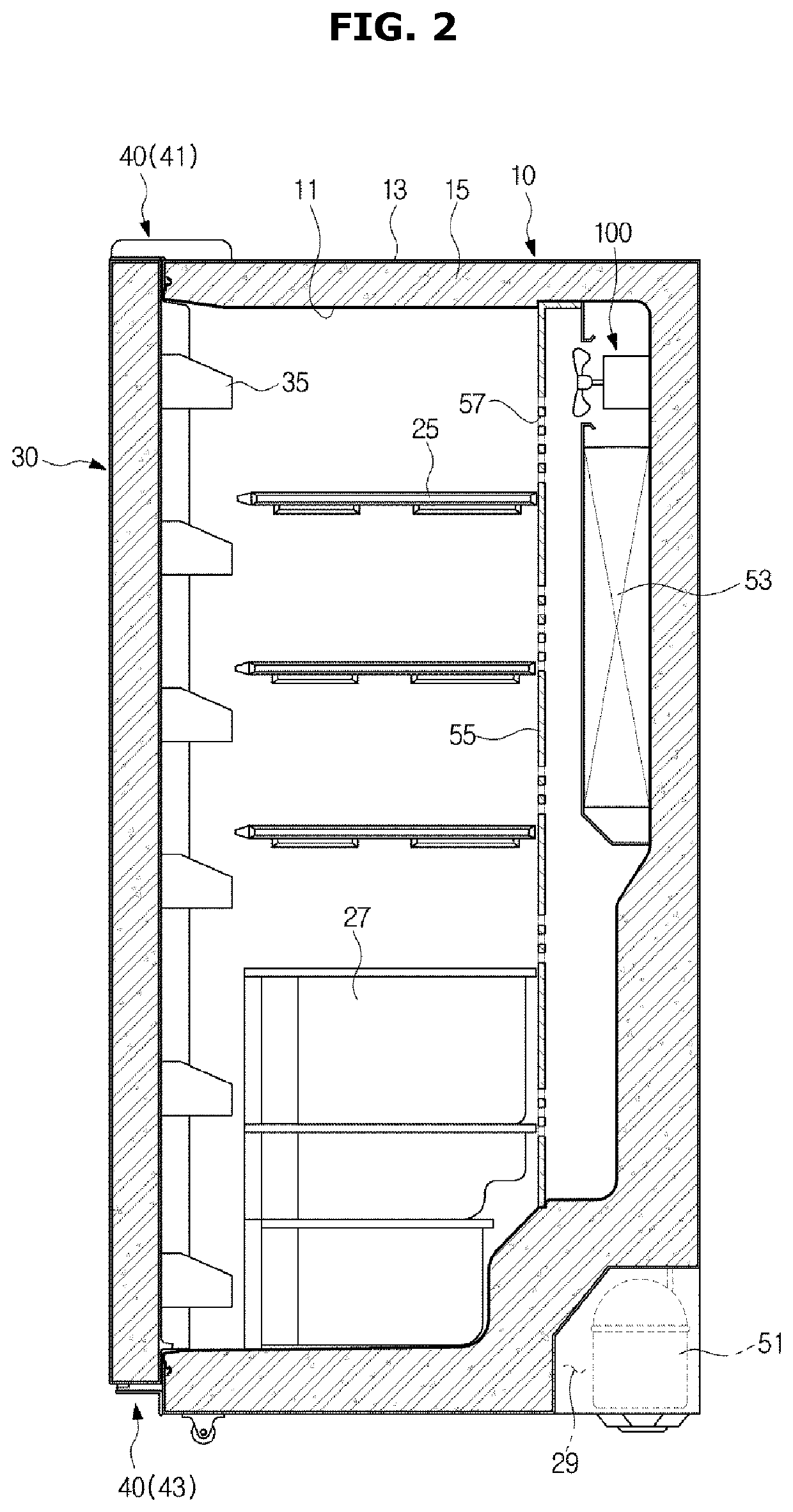 Blower and refrigerator having the same