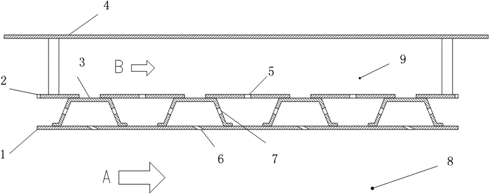 A double wall heat shield for an afterburner