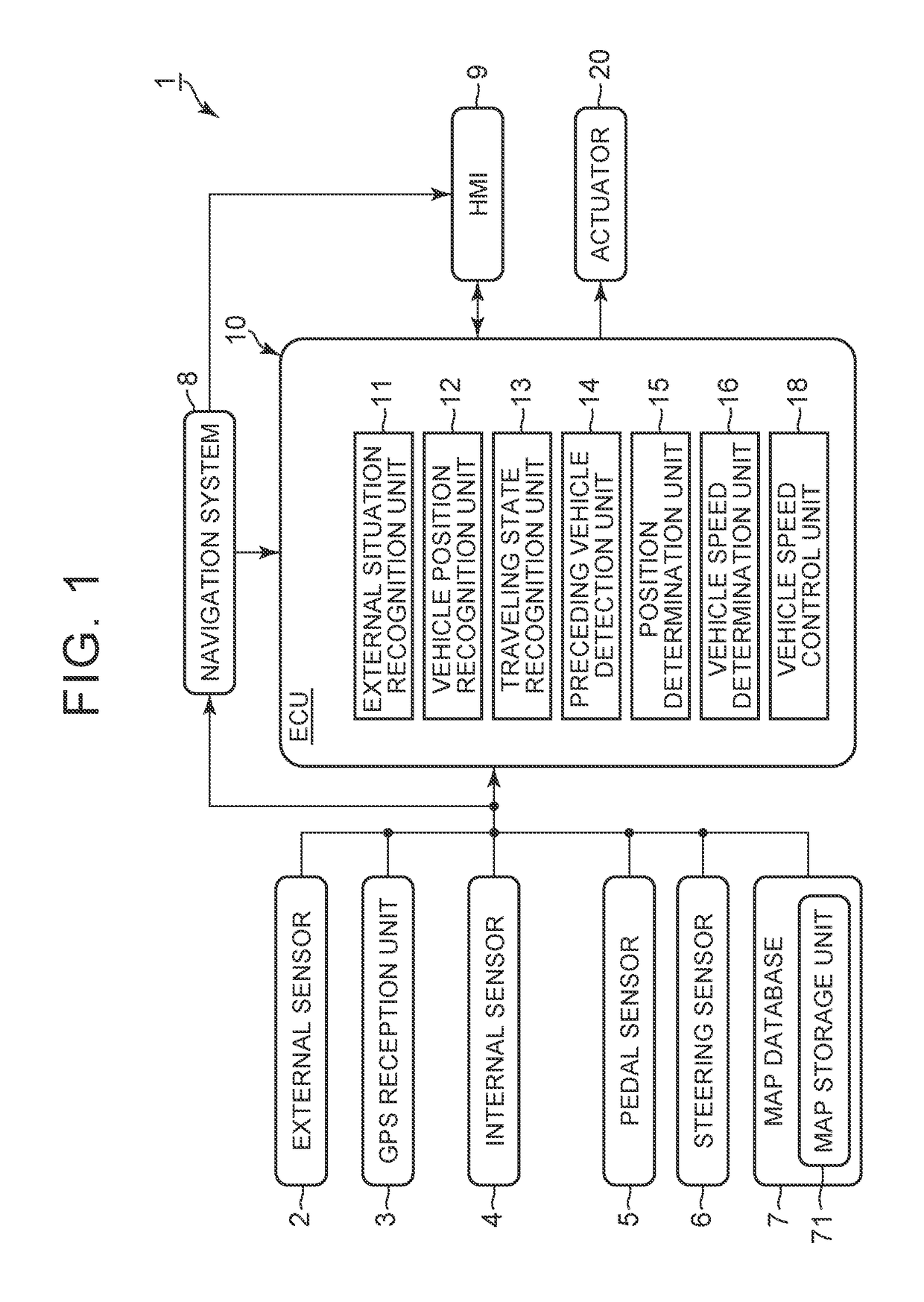 Vehicle speed control device