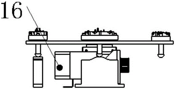 Automatic pressing device for steel shaft