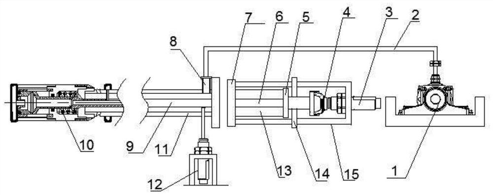 A staged fracturing device for unconventional reservoirs