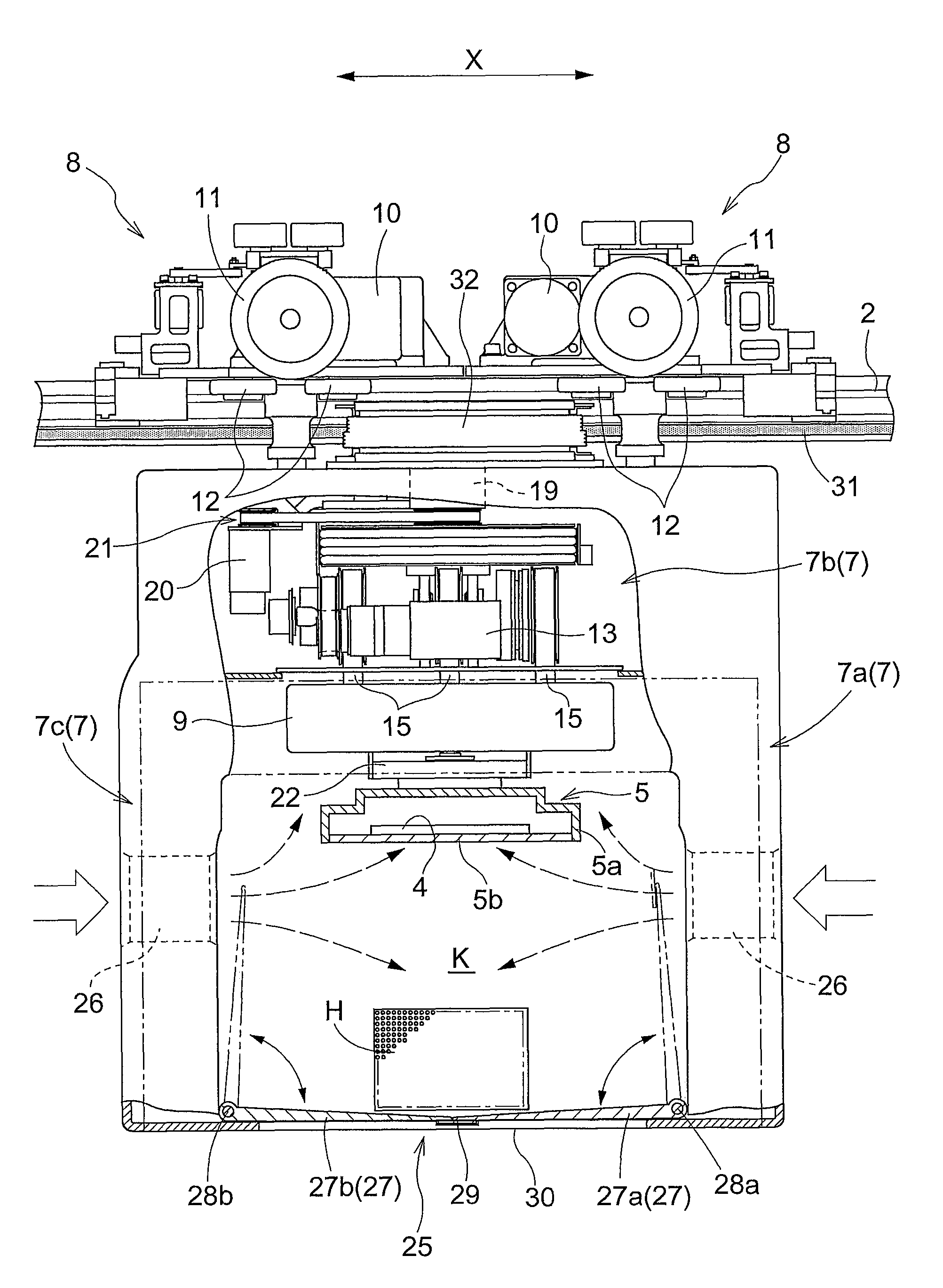 Article transport device