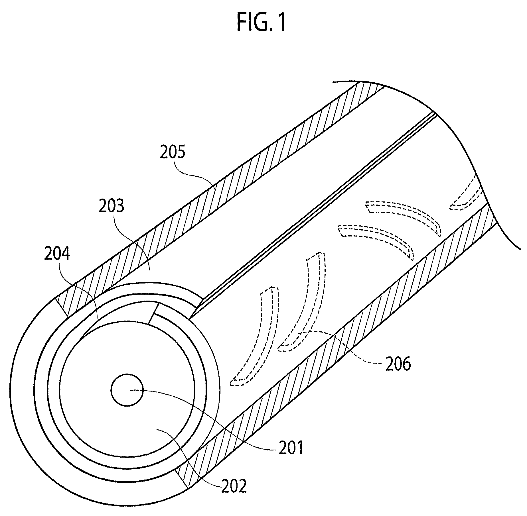 Leaky coaxial cable