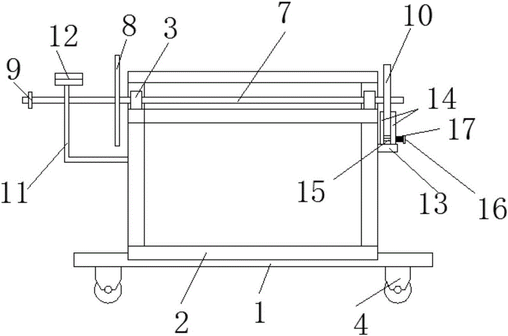 Novel multifunctional winding placing rack