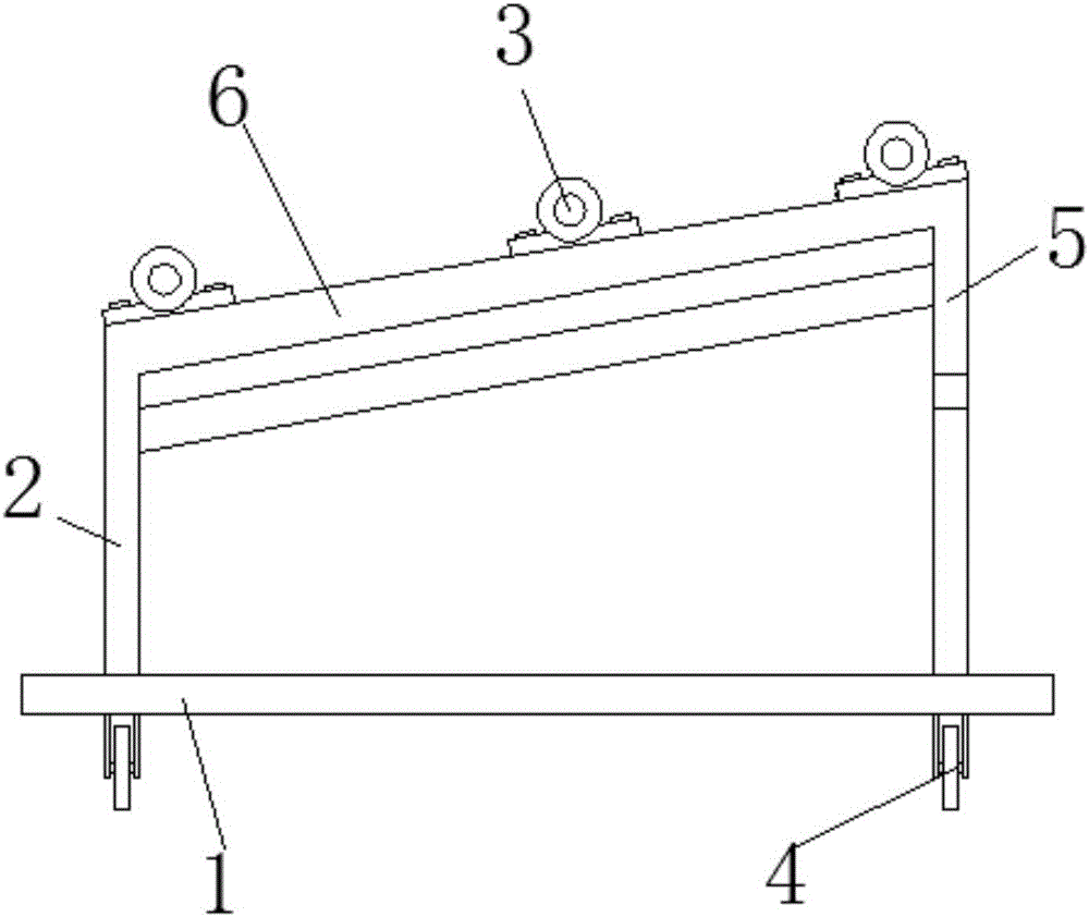 Novel multifunctional winding placing rack