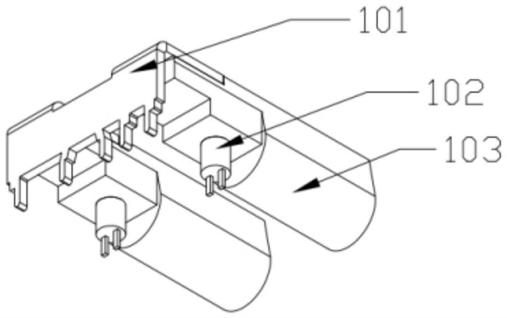 Internet-of-Things modular electric energy meter capable of meeting temperature monitoring of terminal block