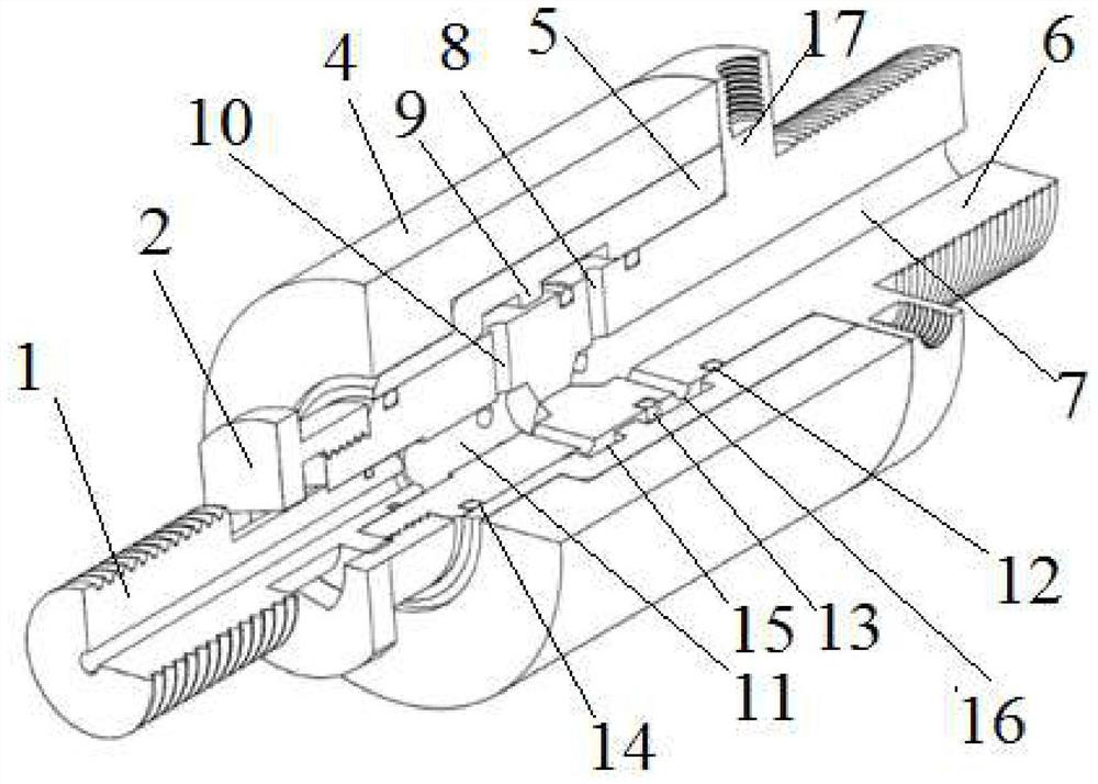 Large-flow automatic vent valve for supercavitation aircraft