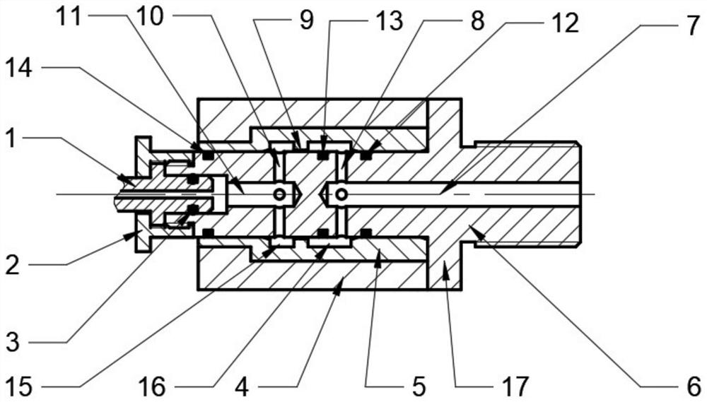 Large-flow automatic vent valve for supercavitation aircraft