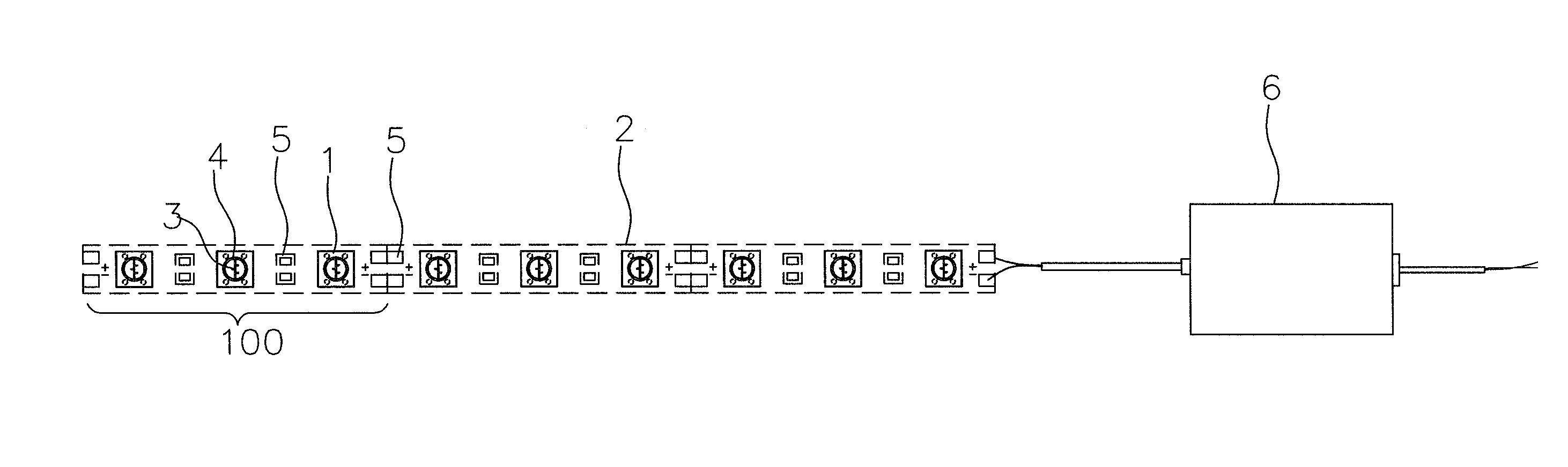 Flexible LED light bar and manufacturing method thereof