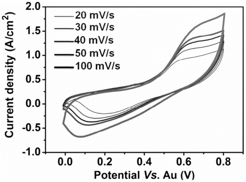 In-situ representation performance testing method based on single nano-wire electrode material