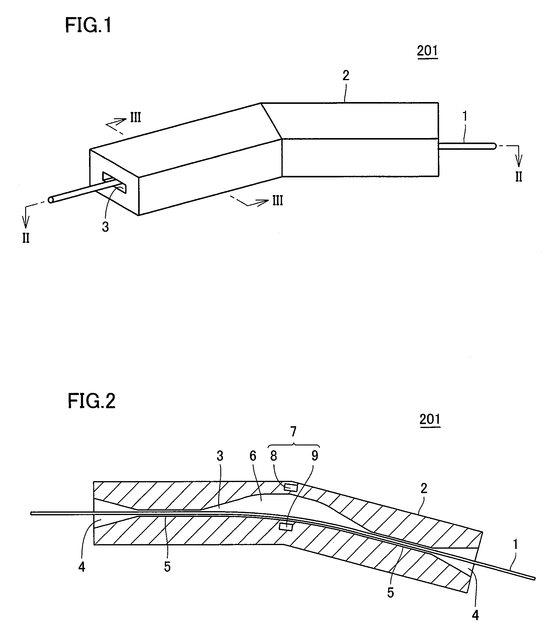 Device and method for measuring compressive force of flexible linear body