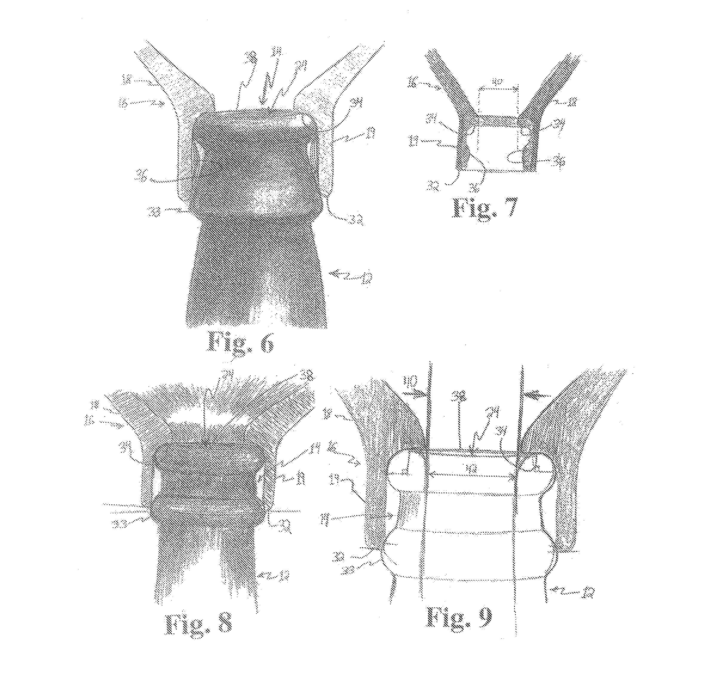 Food guide for use with a dispensing end of a container