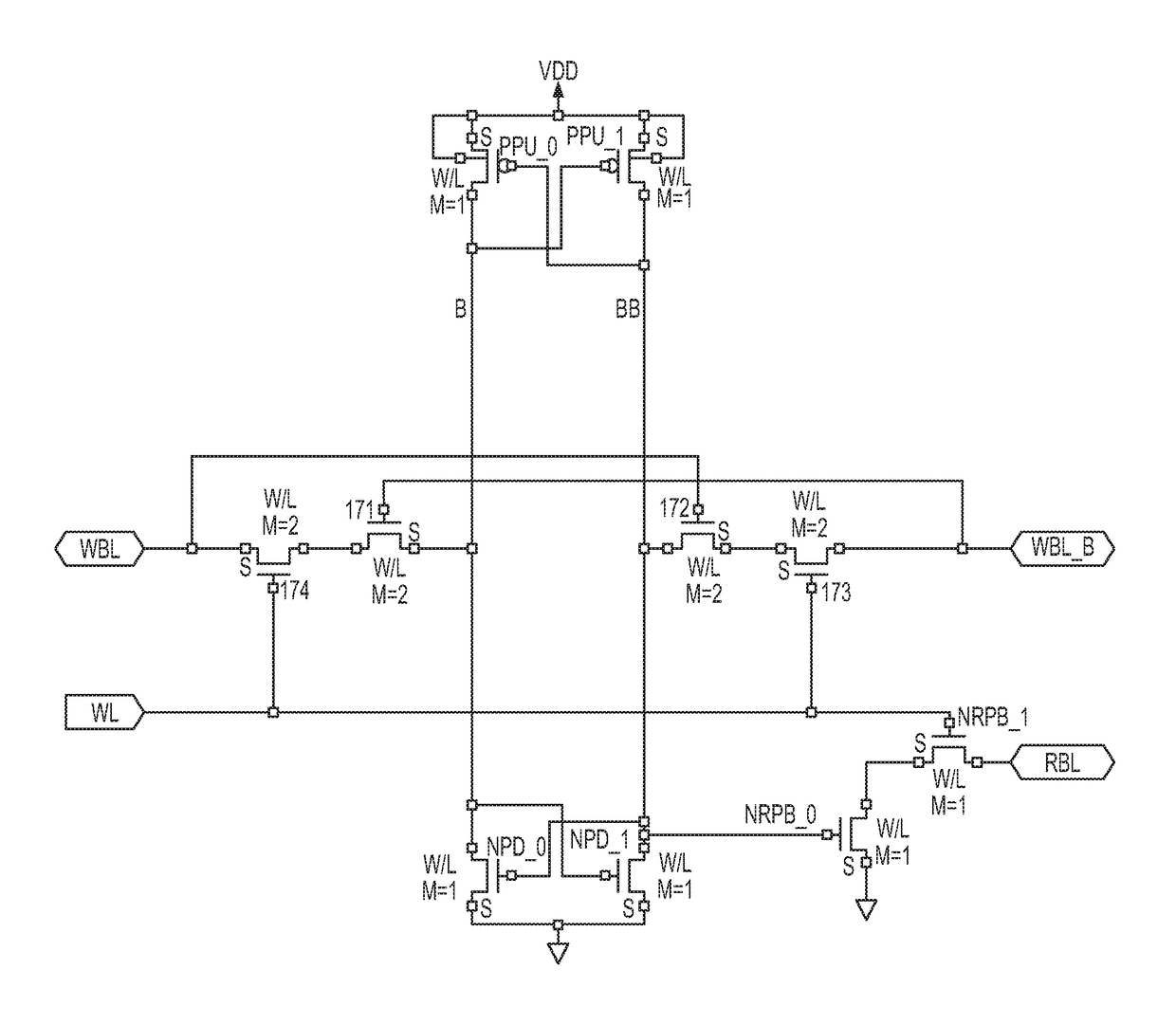 Systems and methods for a high performance memory cell structure