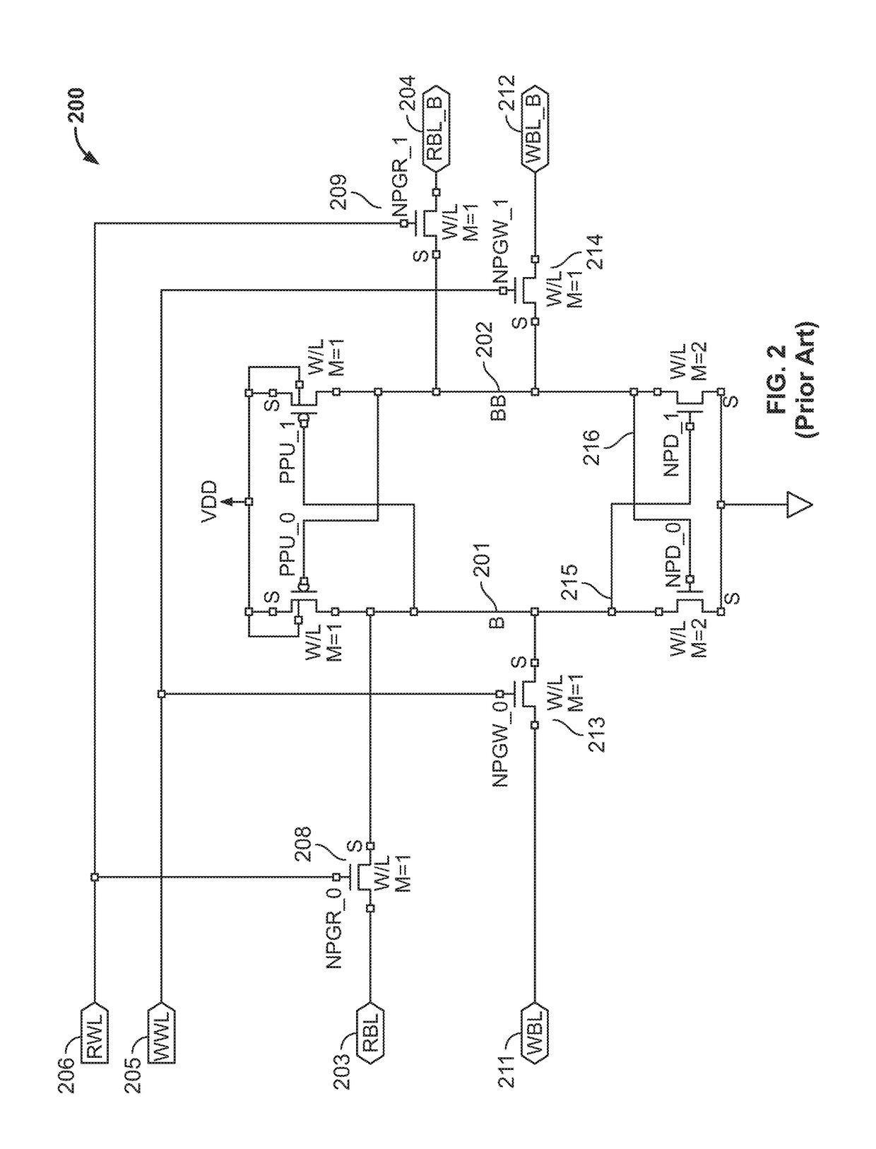 Systems and methods for a high performance memory cell structure