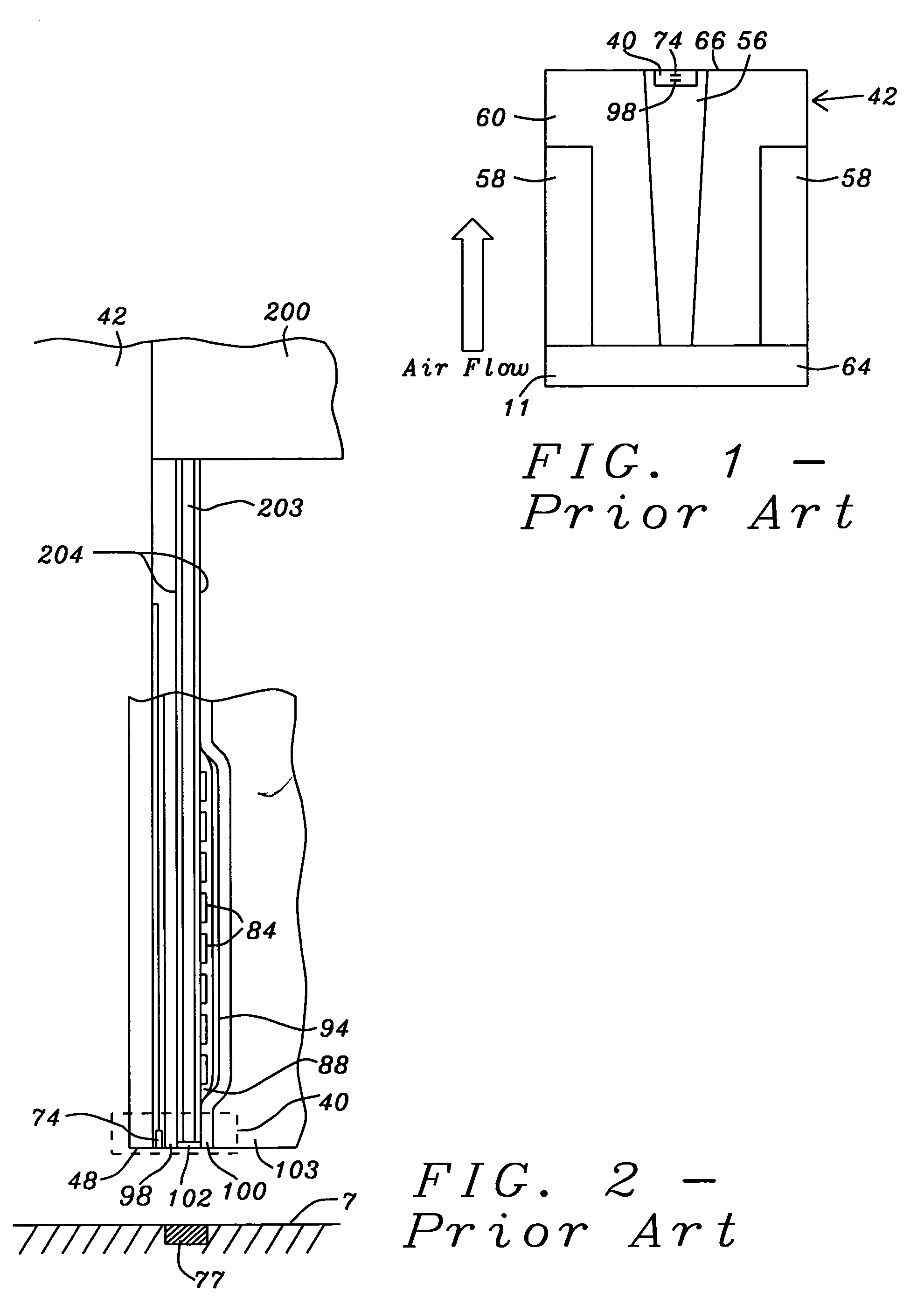 Power control of TAMR element during read/write transition