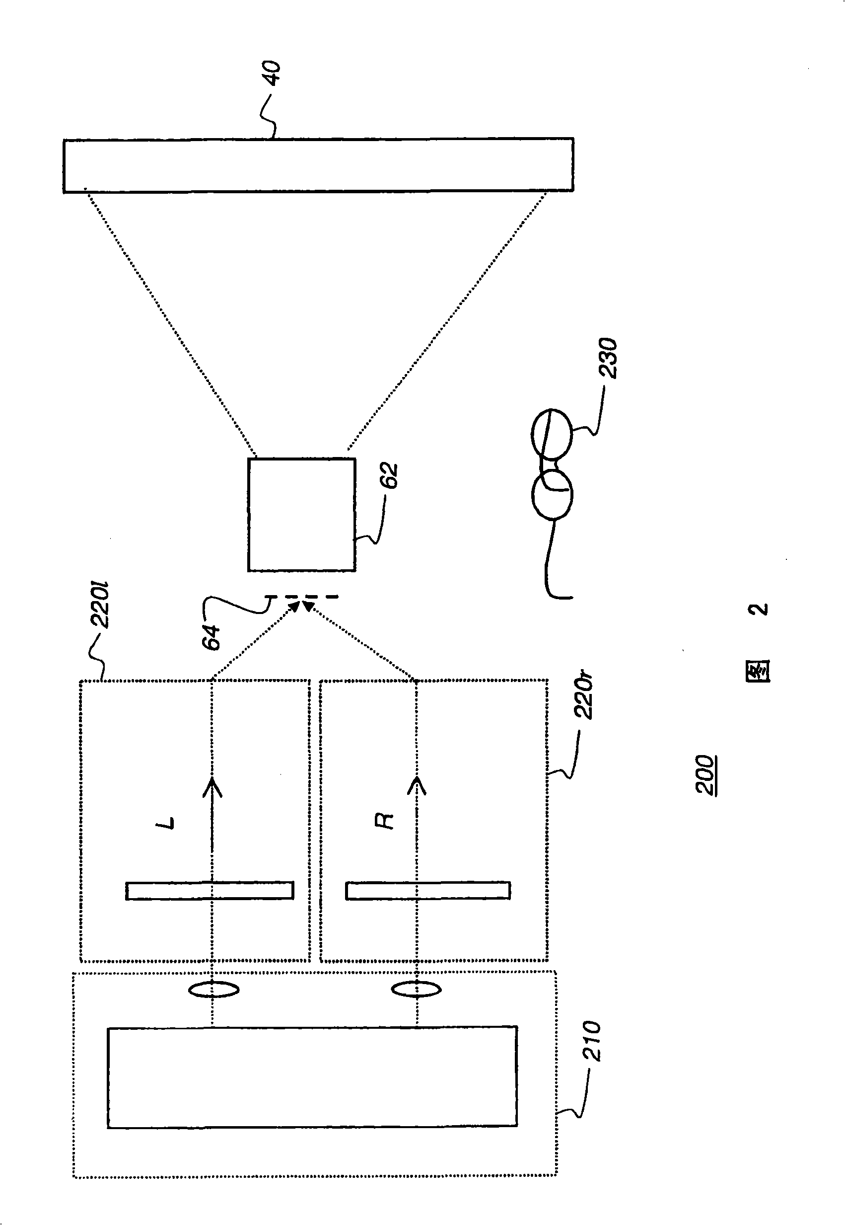 Stereoscopic display apparatus using LCD panel