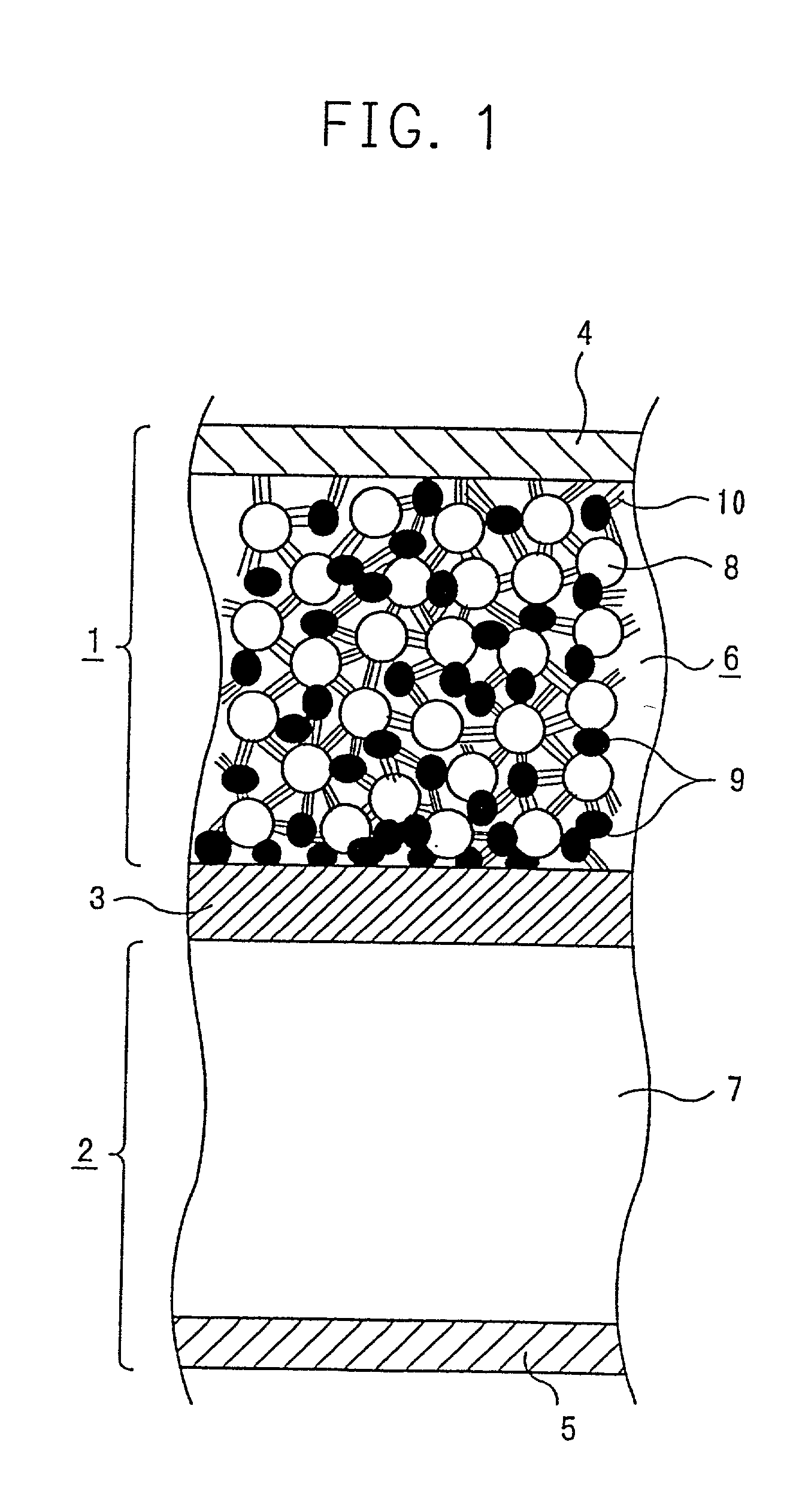 Battery and process for preparing the same