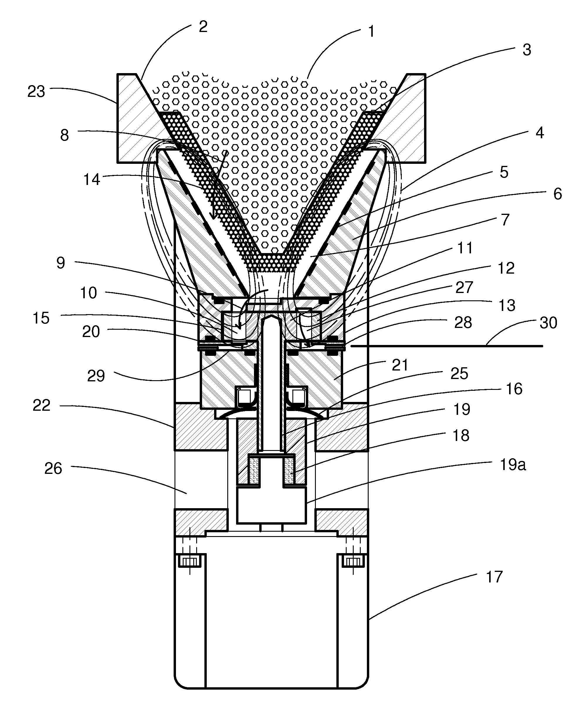 Hot melt application system