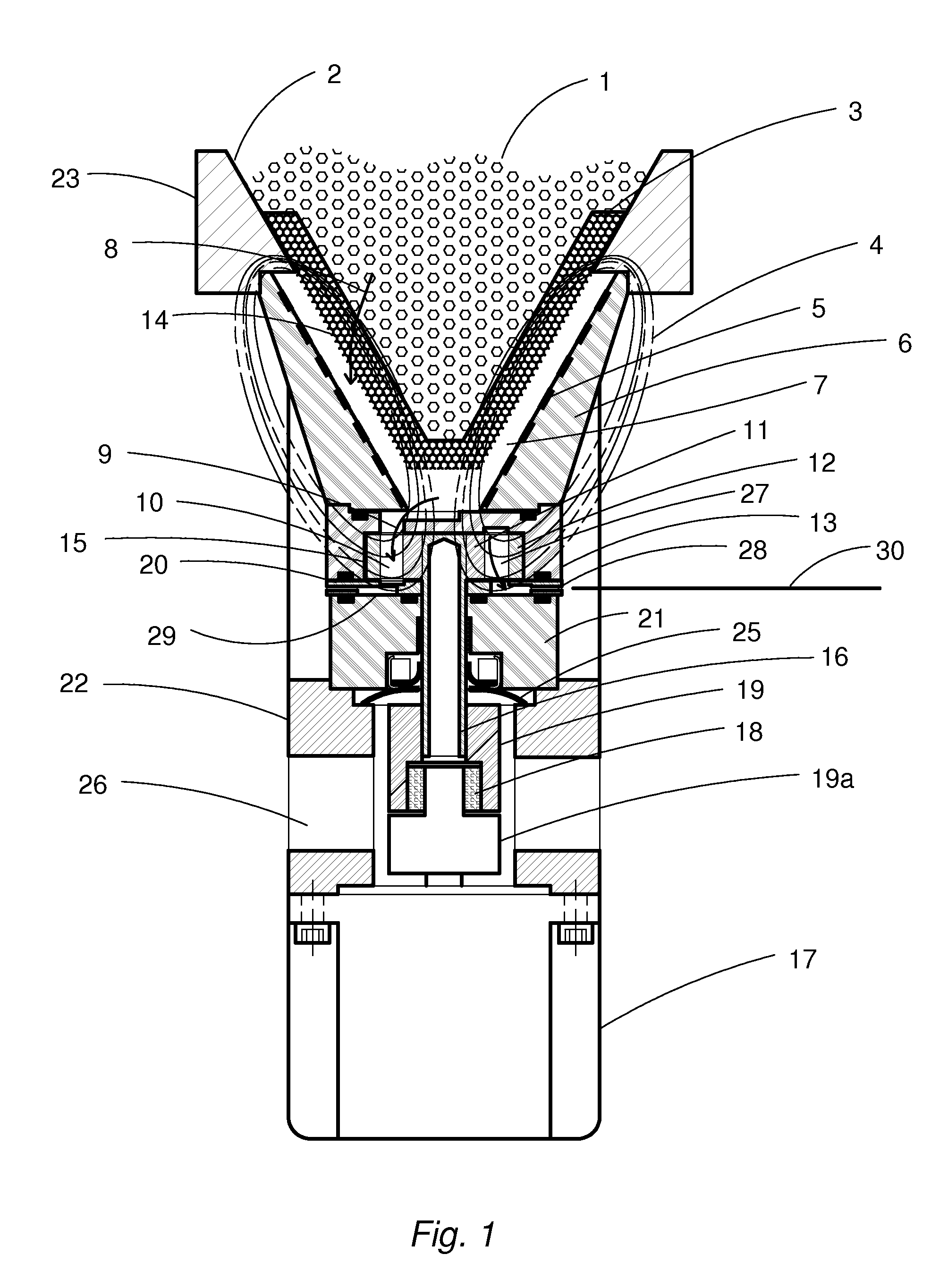 Hot melt application system