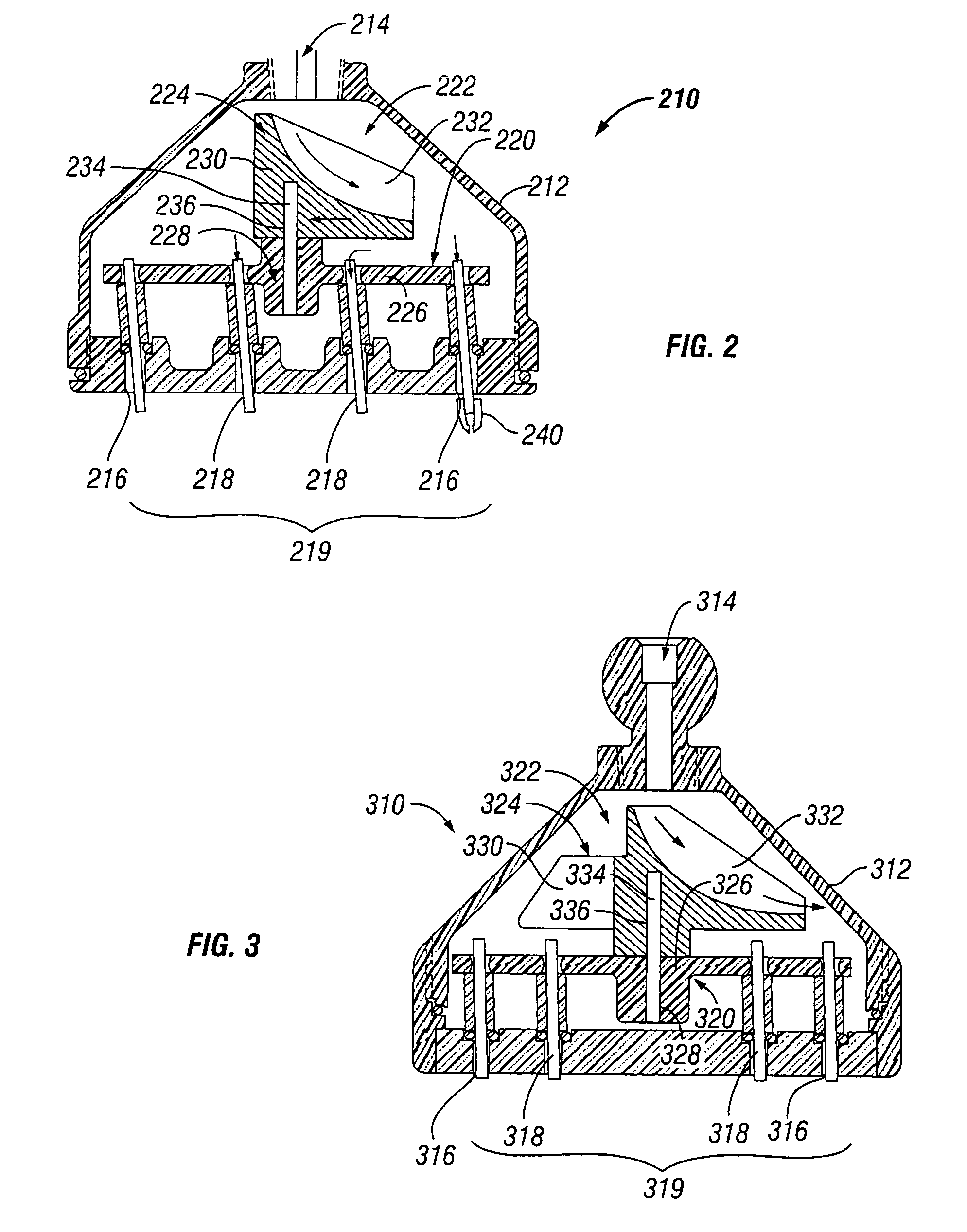 Spray apparatus and dispensing tubes therefore