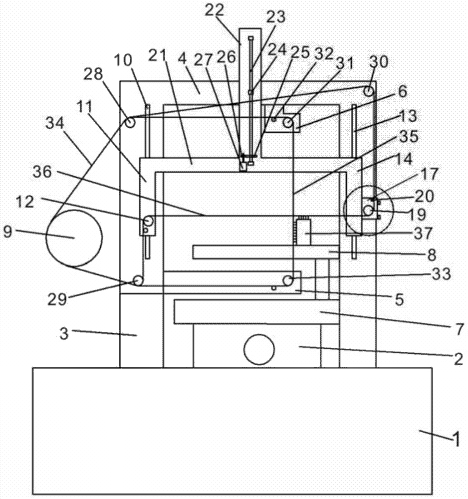 A three-dimensional numerical control wire-cut electric discharge machine tool