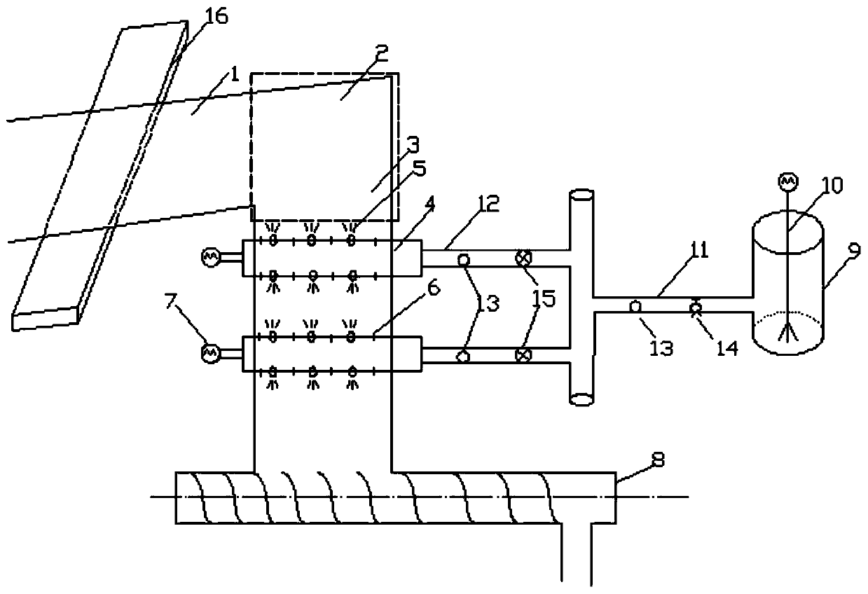 Wet planed sheet conveying device with flame retardant spraying device and flame retardant spraying method