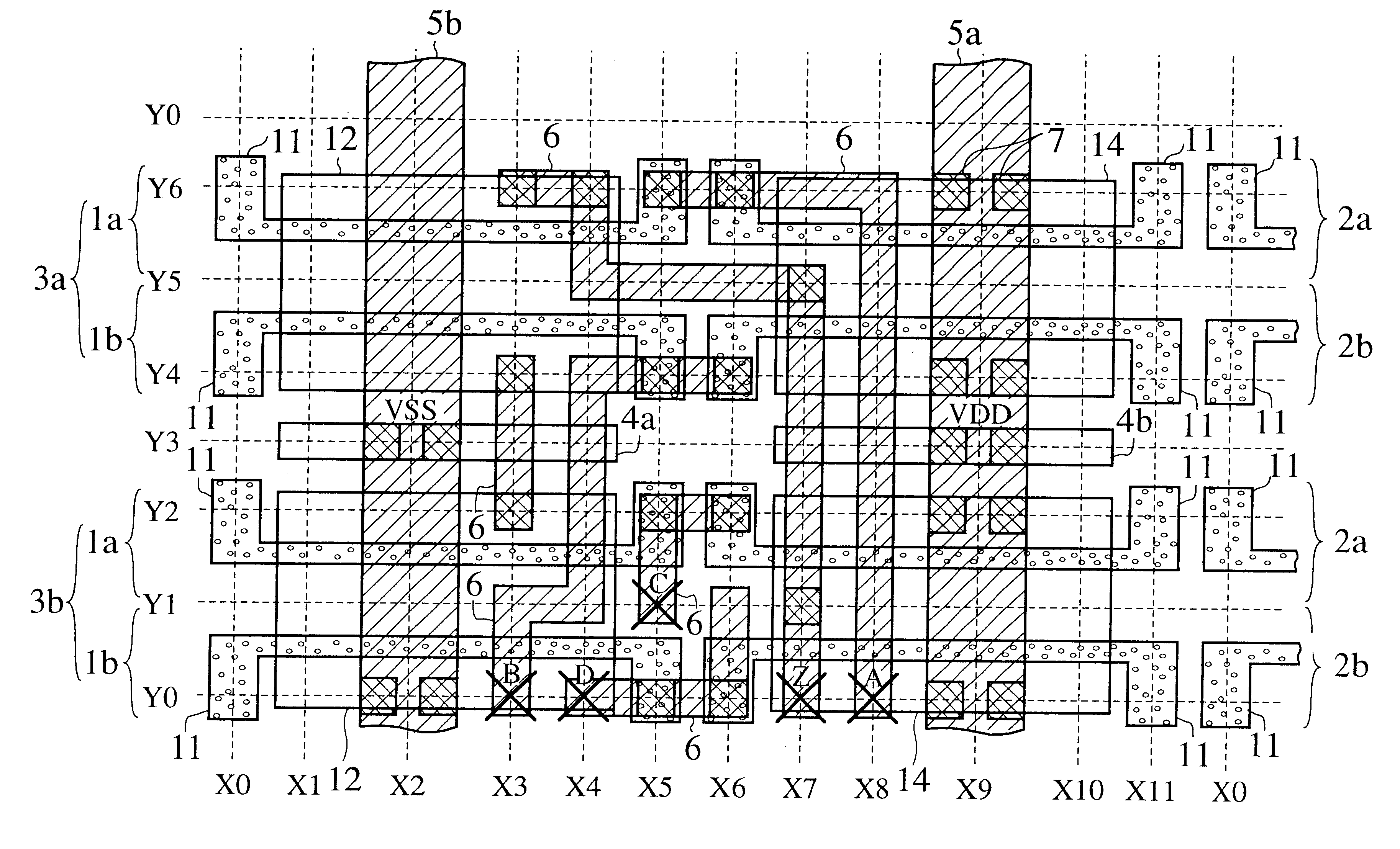 Master slice LSI and layout method for the same