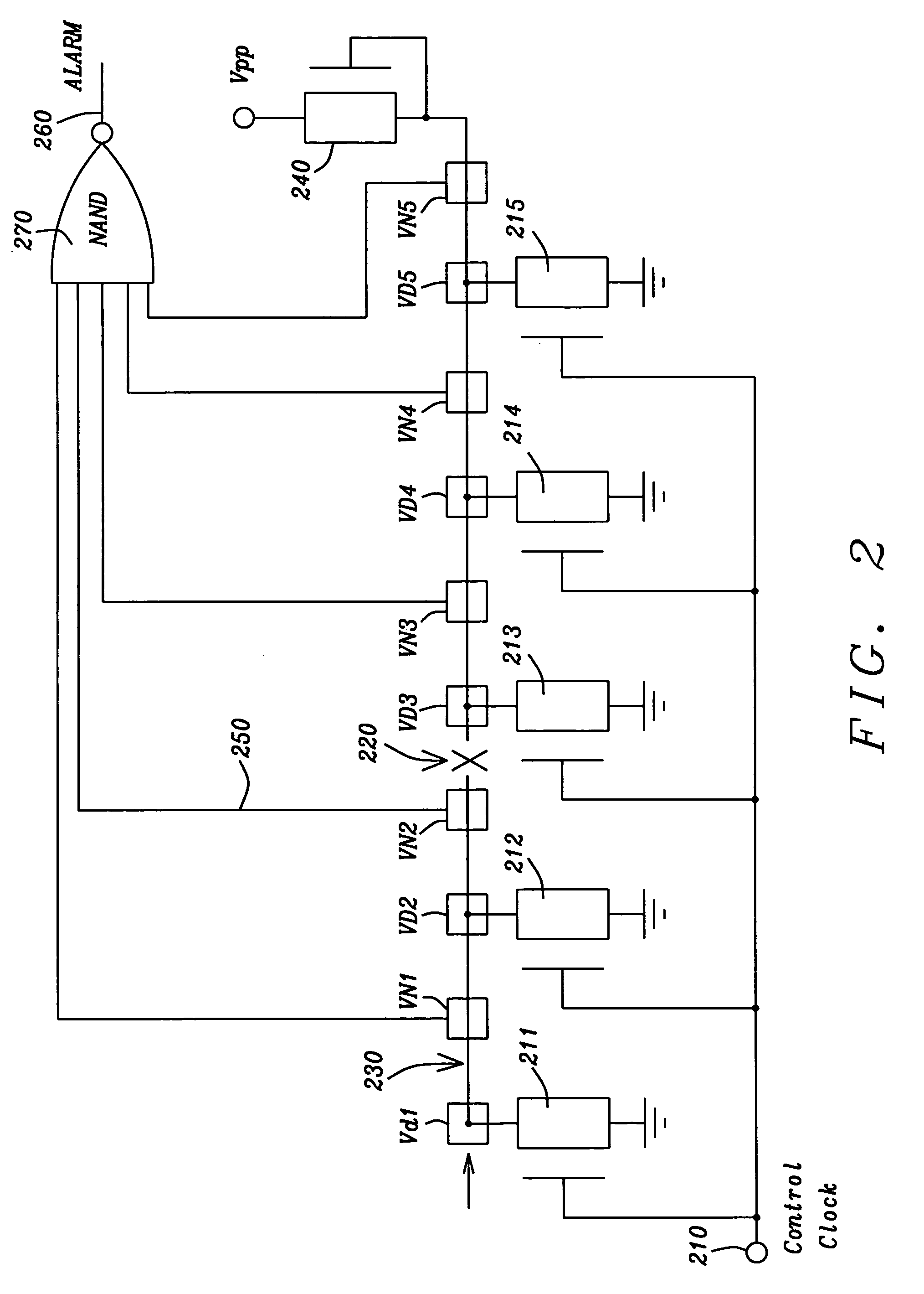 Die anti-tampering sensor