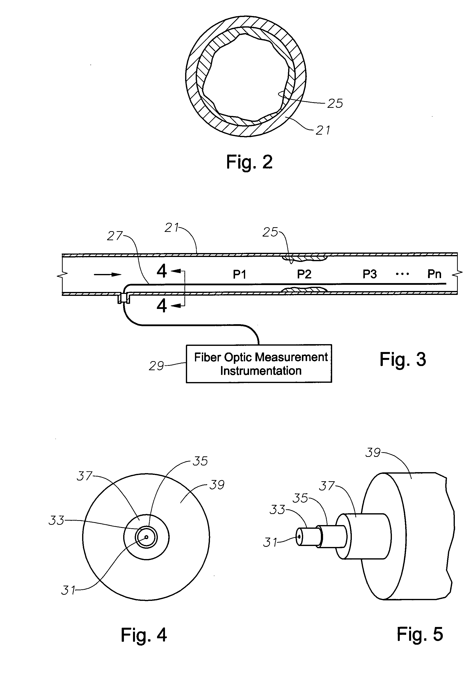 Fiber optic sensor and sensing system for hydrocarbon flow