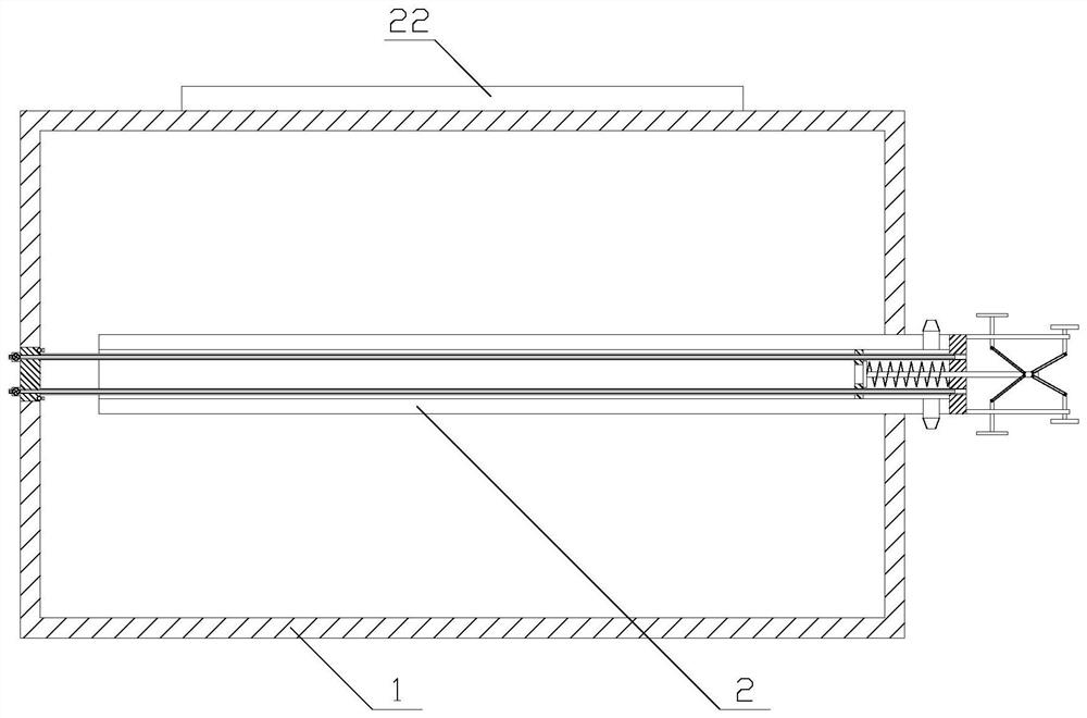 A phosphor spraying equipment with the function of removing air bubbles