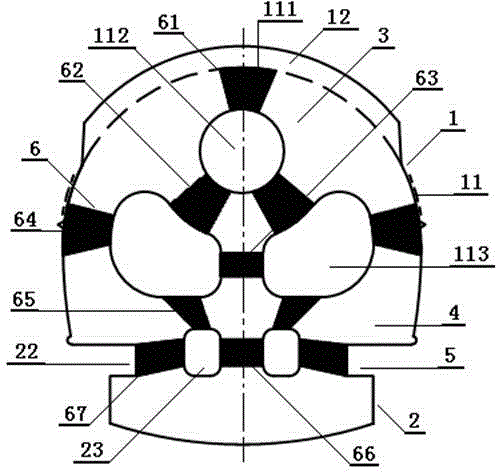 Inflating-free pneumatic tire