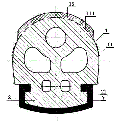 Inflating-free pneumatic tire