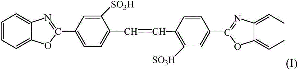 Anti-ultraviolet fluorescent whitening agent emulsion