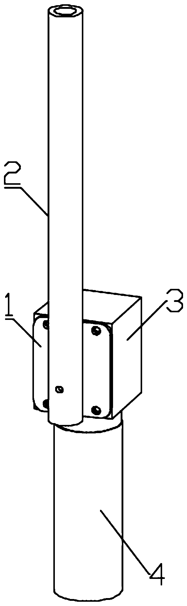 Lens component of intelligent image measurement instrument