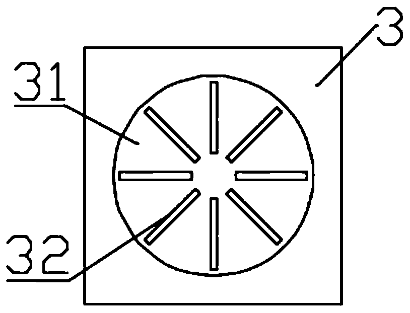 Lens component of intelligent image measurement instrument