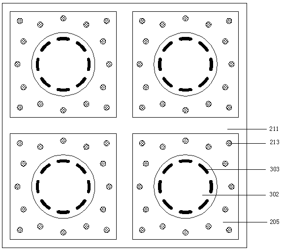 A kind of algainp-based light-emitting diode wafer with high brightness reverse polarity and manufacturing method thereof