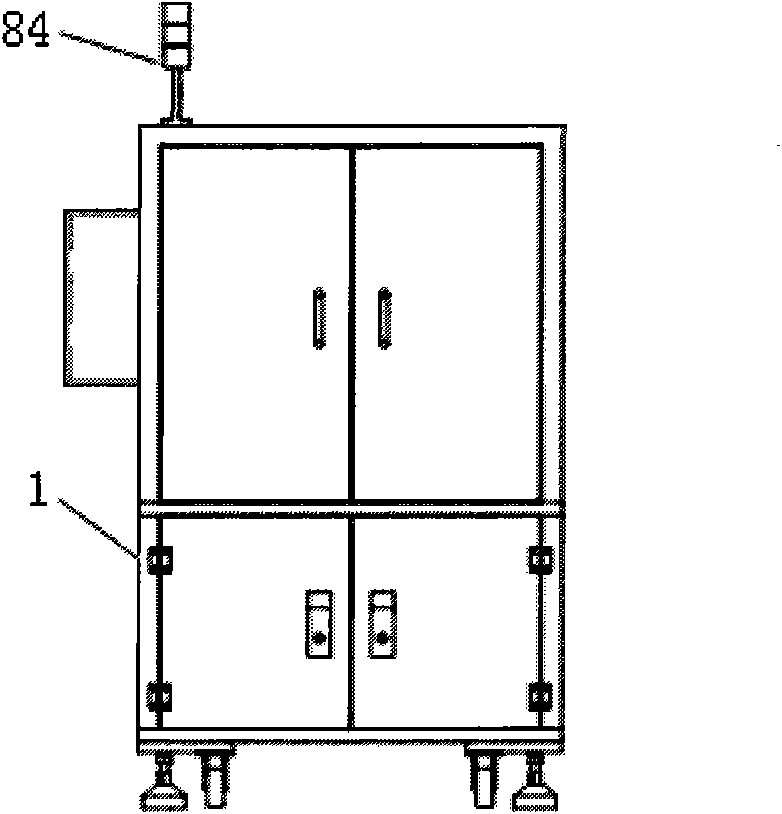 Automatic glue spreading machine