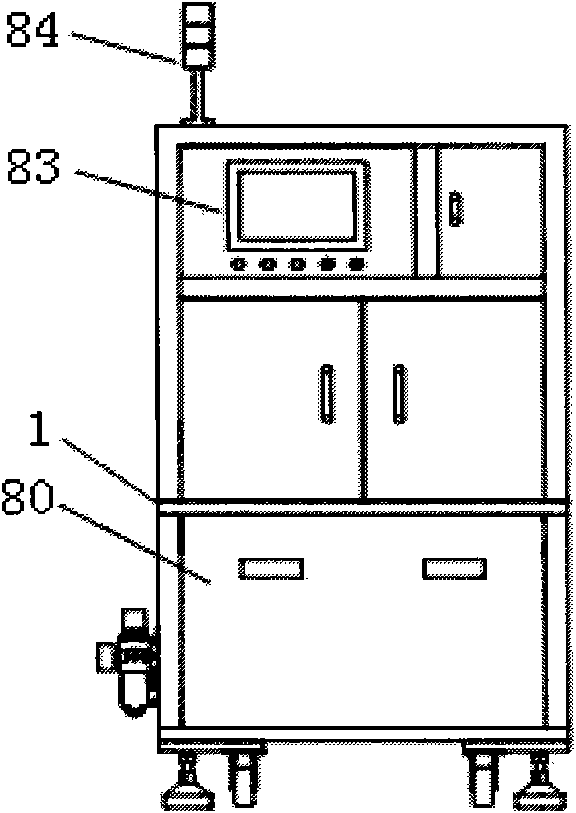 Automatic glue spreading machine