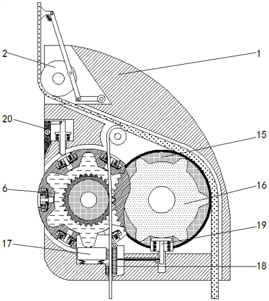 Wallpaper pasting device capable of achieving uniform pasting and preventing bulging